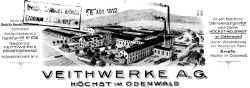 Briefkopf der Veithwerke 1912